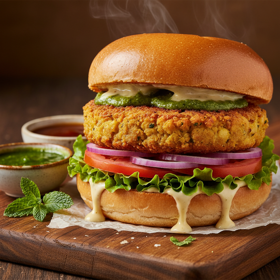 Aloo Tikki Burger