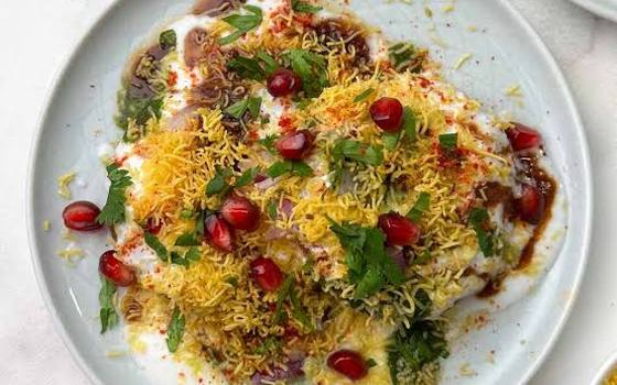 Aloo Tikki Chat