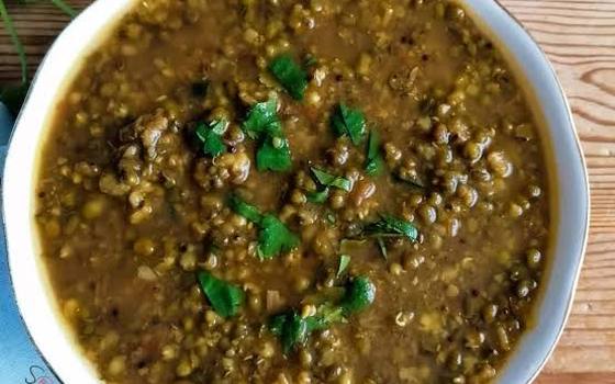 Whole Moong Curry